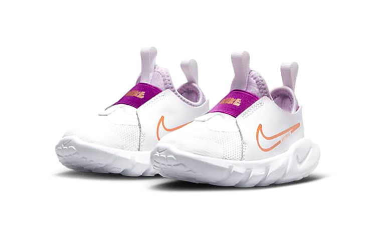 Lookbook （幼童）Nike Flex Runner 2『白紫霜』DJ6039-101