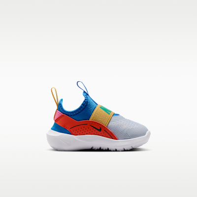 Lookbook (TD) Nike Flex Runner 4 Azul Cristal/Rojo Picante/Gris Fútbol/Negro IF2895-404