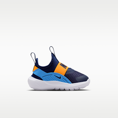 Lookbook (TD) Nike Flex Runner 4 Azul Marino/Azul Claro/Blanco/Naranja Láser IF2895-403