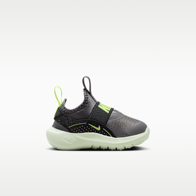 Lookbook (TD) Nike Flex Runner 4 Punto Lápiz/Negro/Hielo Eléctrico/Antracita IF2895-007