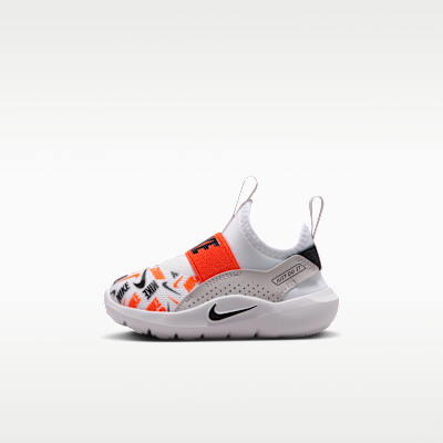 (Toddler) Nike Flex Runner 4 White/Safety Orange/Bust Gray/Black IO9505-100