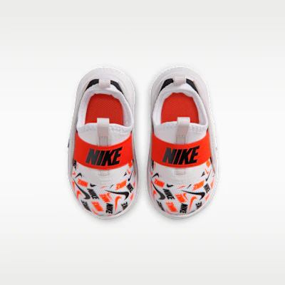 (TD) Nike Flex Runner 4 Blanco/Naranja Seguridad/Gris Bust/Negro IO9505-100 Shop (TD) Nike Flex Runner 4 Blanco/Naranja Seguridad/Gris Bust/Negro IO9505-100