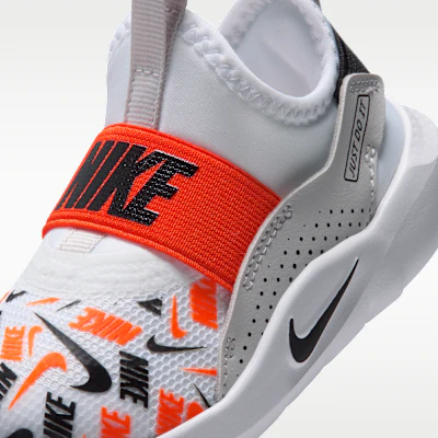 (TD) Nike Flex Runner 4 Blanco/Naranja Seguridad/Gris Bust/Negro IO9505-100 Sizing (TD) Nike Flex Runner 4 Blanco/Naranja Seguridad/Gris Bust/Negro IO9505-100