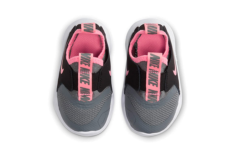 Shop (TD) Nike Flex Runner ''Zwart Grijs Roze'' AT4665-016