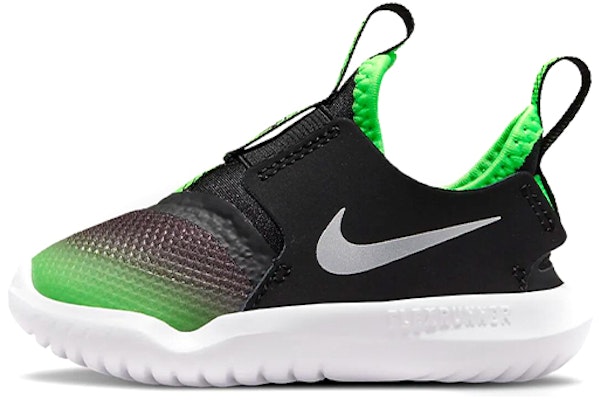 (Toddler) Nike Flex Runner 'Black Green Strike' AT4665-020 Buy (Toddler) Nike Flex Runner 'Black Green Strike' AT4665-020