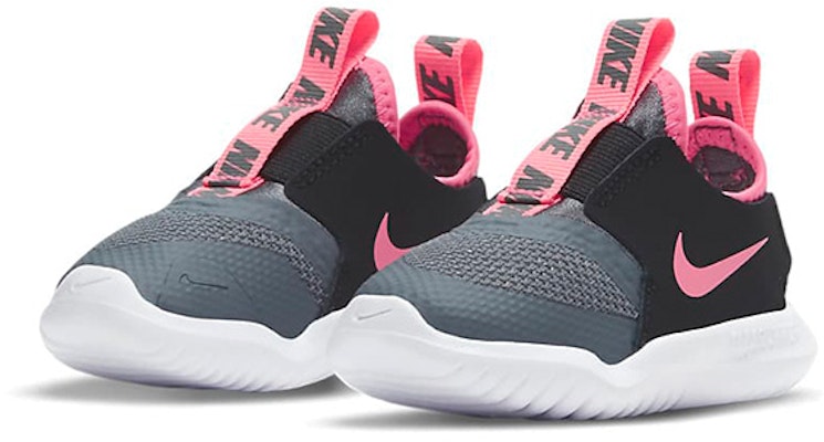 (Toddler) Nike Flex Runner 'Black Gray Pink' AT4665-016 Lookbook (Toddler) Nike Flex Runner 'Black Gray Pink' AT4665-016