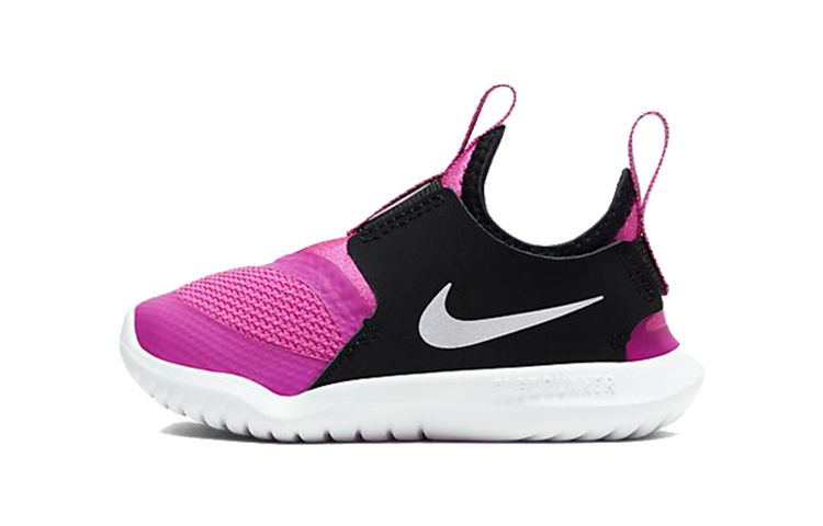 Buy (TD) Nike Flex Runner Hitam/Ungu AT4665-603