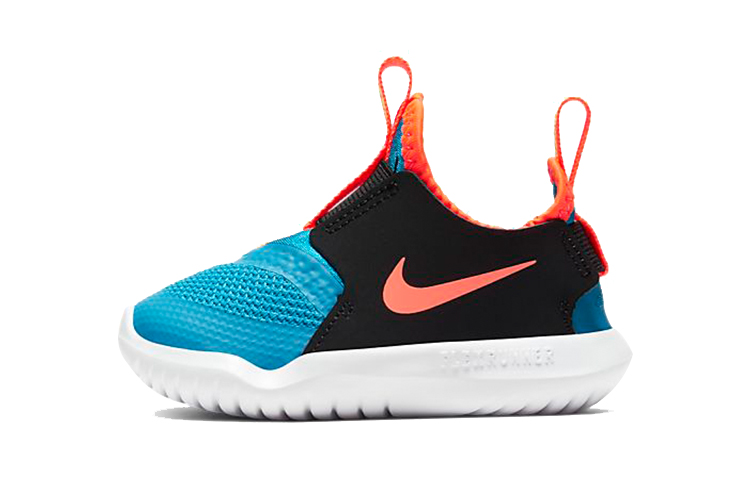 Buy (TD) Nike Flex Runner Azul Láser/Hyper Crimson-Negro AT4665-405