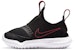 (TD) Nike Flex Runner SE 'Hitam Crimson Terang' CZ6540-001