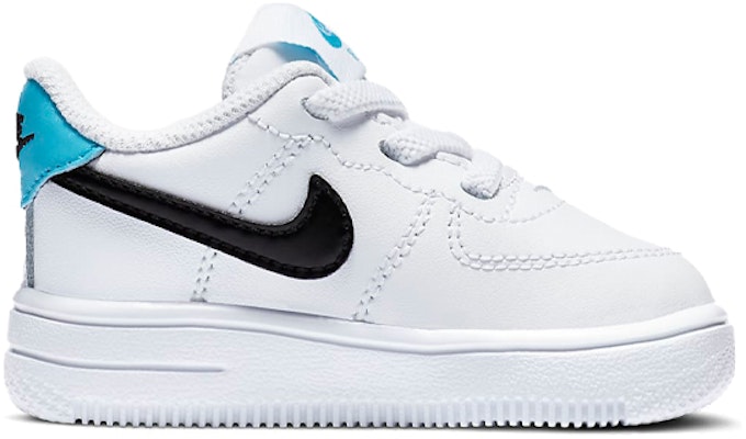 (TD) Nike Force 1 '18 TD 'Putih Biru Fury' 905220-105 Order (TD) Nike Force 1 '18 TD 'Putih Biru Fury' 905220-105