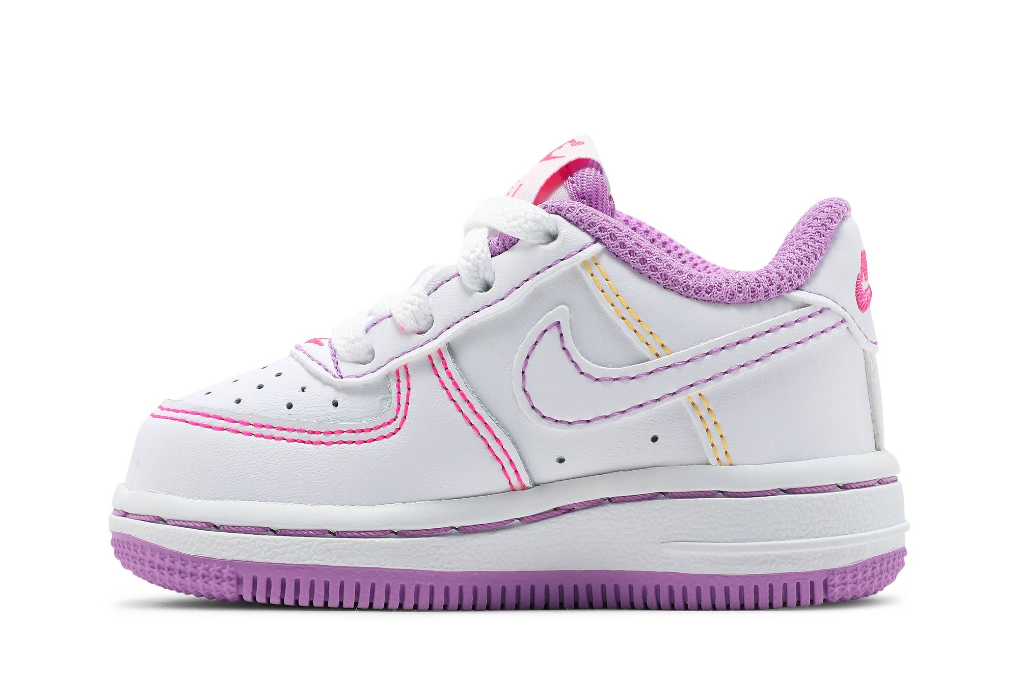 (TD) Nike Force 1 'Contrast Stitch - Fuchsia Glow' 圖 3