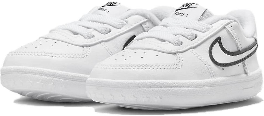 (Nike 幼兒) Force 1 '白黑' DQ0364-102 Lookbook (Nike 幼兒) Force 1 '白黑' DQ0364-102