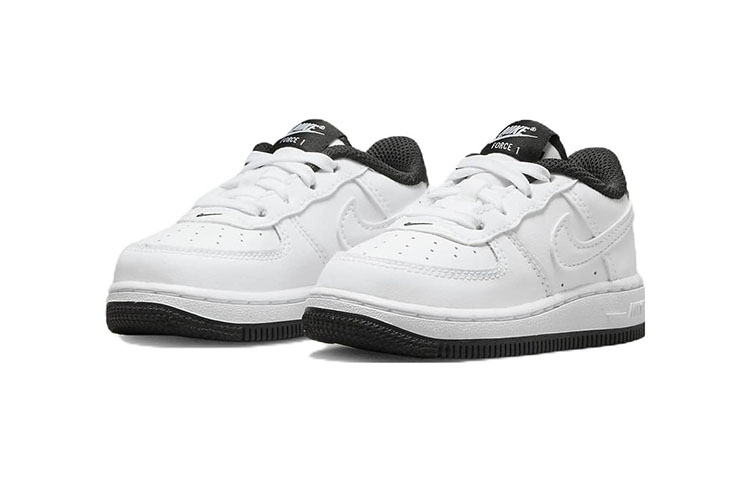 Lookbook (Toddler) Nike Force 1 'White Black' DV1342-100