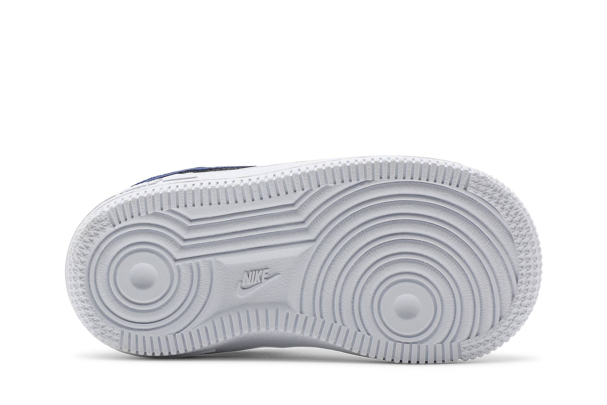 Shop (TD) Nike Force 1 'Blanco Azul Real Profundo' CZ1691-101