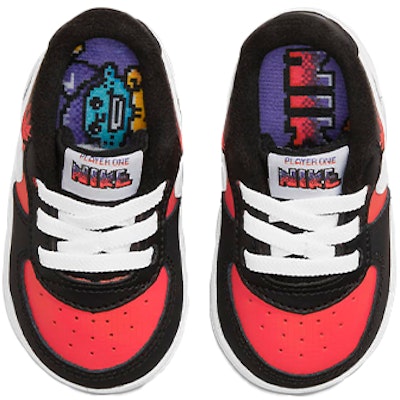 (TD) Sepatu Skateboarding Kasual Nike Force 1 Cot Low Hitam Merah DQ0641-600 Shop (TD) Sepatu Skateboarding Kasual Nike Force 1 Cot Low Hitam Merah DQ0641-600