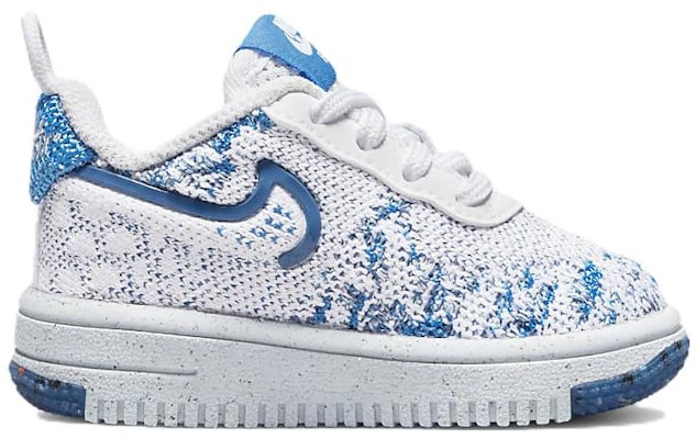 (TD) Kasut Nike Force 1 Crater Flyknit Low Tops Blue 'White' Skateboarding. DN4183-100 Order (TD) Kasut Nike Force 1 Crater Flyknit Low Tops Blue 'White' Skateboarding. DN4183-100