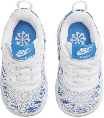 (TD) Kasut Nike Force 1 Crater Flyknit Low Tops Blue 'White' Skateboarding. DN4183-100 Shop (TD) Kasut Nike Force 1 Crater Flyknit Low Tops Blue 'White' Skateboarding. DN4183-100