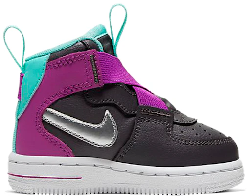 TD嬰童 Nike Force 1 Highness 黑紫 Order TD嬰童 Nike Force 1 Highness 黑紫