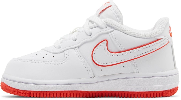 (Toddler) Nike Force 1 Low 'White Picante Red' FJ3486-101 Lookbook (Toddler) Nike Force 1 Low 'White Picante Red' FJ3486-101