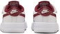 (TD) Nike Force 1 Rendah EasyOn 'Putih Merah Pasukan' FN0236-105