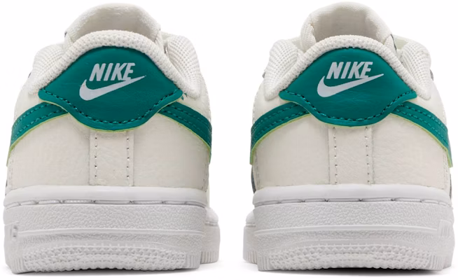(Toddler) Nike Force 1 Low SE '40th Anniversary - Sail Malachite' FJ2888-101 Details for (Toddler) Nike Force 1 Low SE '40th Anniversary - Sail Malachite' FJ2888-101