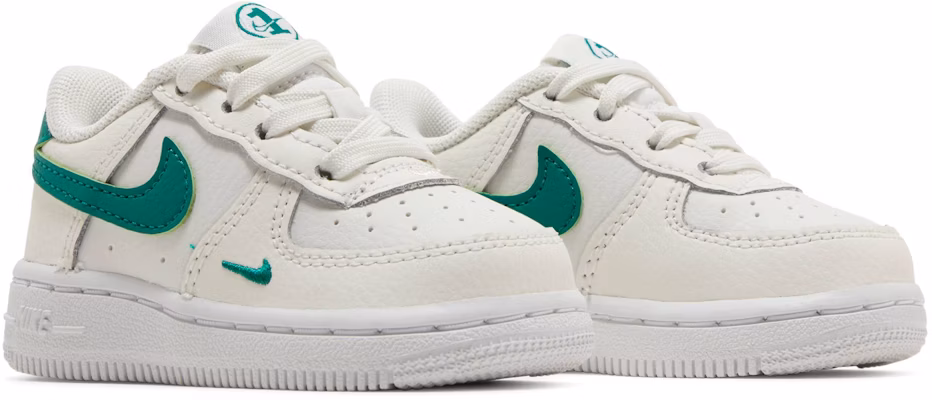 (Toddler) Nike Force 1 Low SE '40th Anniversary - Sail Malachite' FJ2888-101 Cheap (Toddler) Nike Force 1 Low SE '40th Anniversary - Sail Malachite' FJ2888-101