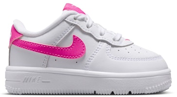 (Toddler) Nike Force 1 Low White Laser Fuchsia IF1674-102 (Toddler) Nike Force 1 Low White Laser Fuchsia IF1674-102