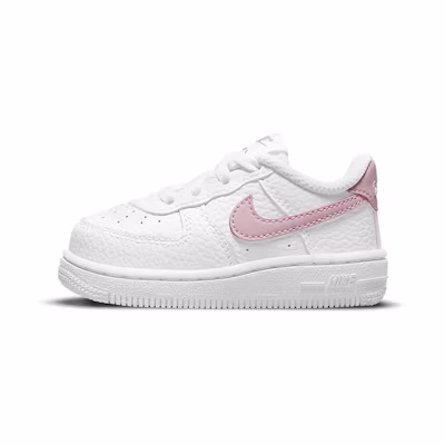 (TD) Nike Force 1 Low White/Pink