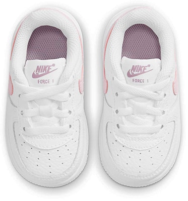 (TD) Nike Force 1 Low Putih/Merah Muda CZ1691-103 Shop (TD) Nike Force 1 Low Putih/Merah Muda CZ1691-103