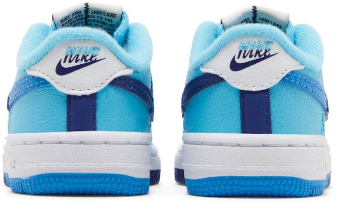 (TD) Nike Force 1 LV8 2 'Split - Azul Claro Foto' DX2165-100 Details for (TD) Nike Force 1 LV8 2 'Split - Azul Claro Foto' DX2165-100