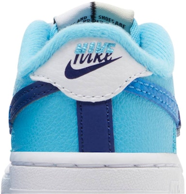 (TD) Nike Force 1 LV8 2 'Split - Azul Claro Foto' DX2165-100 Sizing (TD) Nike Force 1 LV8 2 'Split - Azul Claro Foto' DX2165-100