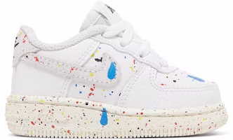 (Toddler) Nike Force 1 LV8 3 'Paint Splatter - White' DJ2600-100 (Toddler) Nike Force 1 LV8 3 'Paint Splatter - White' DJ2600-100