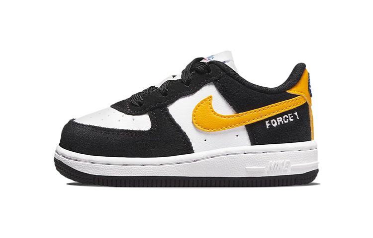 Buy (幼童) Nike Force 1 LV8 '黑白深硫磺' DH9787-002
