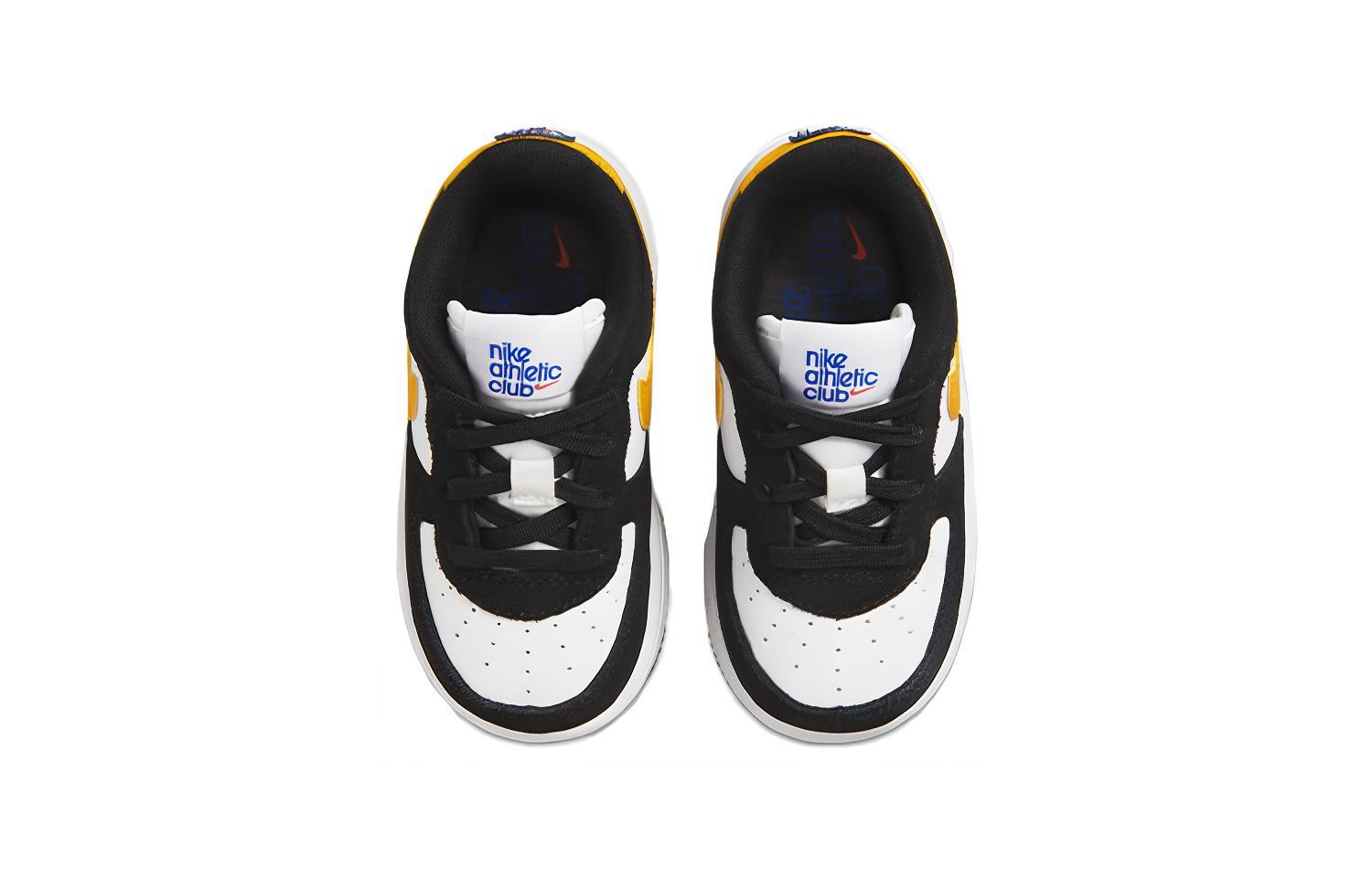 Shop (幼童) Nike Force 1 LV8 '黑白深硫磺' DH9787-002