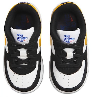 (幼童) Nike Force 1 LV8 '黑白深硫磺' DH9787-002 Shop (幼童) Nike Force 1 LV8 '黑白深硫磺' DH9787-002