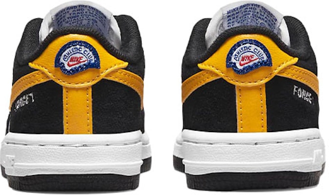 (幼童) Nike Force 1 LV8 '黑白深硫磺' DH9787-002 Purchase (幼童) Nike Force 1 LV8 '黑白深硫磺' DH9787-002