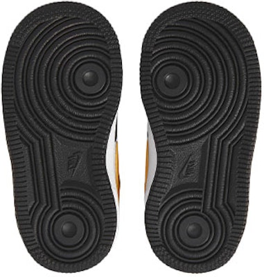 (幼童) Nike Force 1 LV8 '黑白深硫磺' DH9787-002 Details for (幼童) Nike Force 1 LV8 '黑白深硫磺' DH9787-002