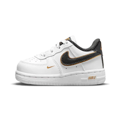 (TD) Nike Force 1 LV8 'Metallic Swoosh Pack - White'