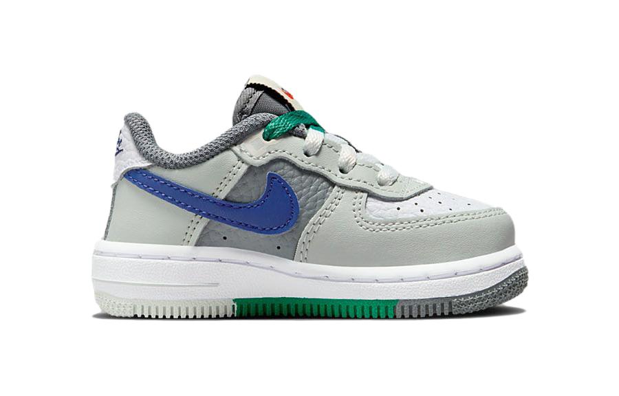 (TD) Nike Force 1 LV8 'Split - Light Silver Deep Royal' 圖 2