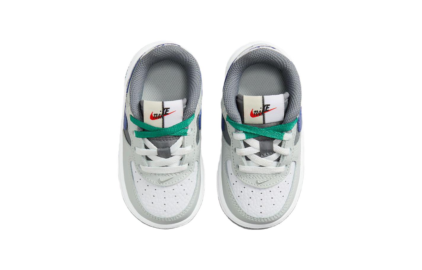 (TD) Nike Force 1 LV8 'Split - Light Silver Deep Royal' 圖 4