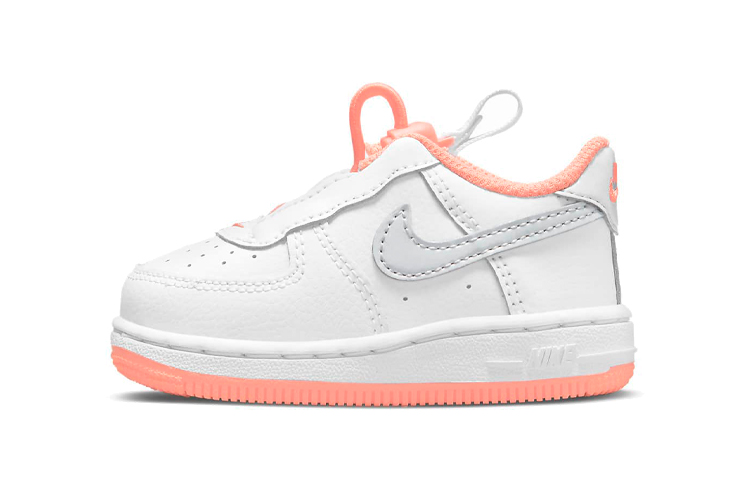 (TD) Nike Force 1 Toggle 'White Crimson Bliss'