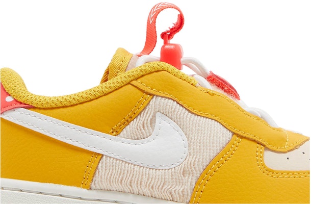 (Toddler) Nike Force 1 Toggle SE 'Yellow Ochre Pearl White' DQ0366-700 Order (Toddler) Nike Force 1 Toggle SE 'Yellow Ochre Pearl White' DQ0366-700