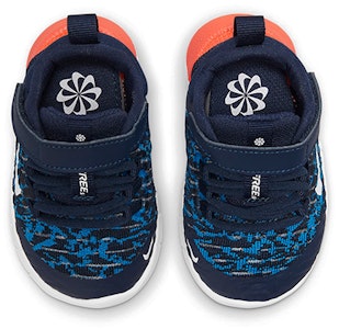 嬰幼 Nike Free RN 2021 魔術貼休閒 低筒 跑步鞋 藍橙拼色 Shop 嬰幼 Nike Free RN 2021 魔術貼休閒 低筒 跑步鞋 藍橙拼色