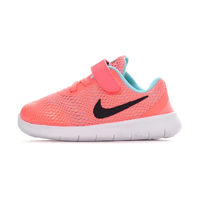 (TD) Nike Free Rn Sneakers Orange 'White Green'
