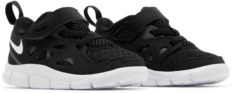 【TD嬰童】Nike Free Run 2 輕便透氣休閒跑步鞋 黑白 Cheap 【TD嬰童】Nike Free Run 2 輕便透氣休閒跑步鞋 黑白