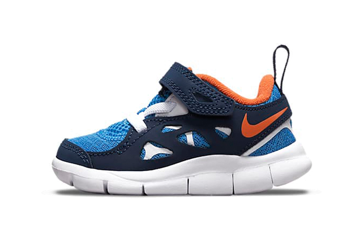 (Toddler) Nike Free Run 2 'Light Photo Blue Orange' DA2692-403