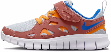 (Preschool) Nike Free 2 Low-Top Gray/Red 'Grey' DQ8604-400 (Preschool) Nike Free 2 Low-Top Gray/Red 'Grey' DQ8604-400