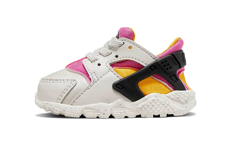 (Toddler) Nike Huarache Run 'Light Bone University Gold Pink' 704950-043