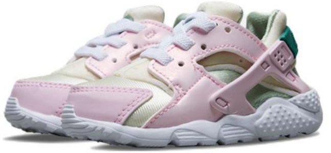 (TD) 耐克 Huarache Run '粉绿' DQ0519-600 Lookbook (TD) 耐克 Huarache Run '粉绿' DQ0519-600