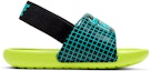 Order (TD) Nike Kawa SE Selipar Hitam/Biru/Hijau CW1658-001
